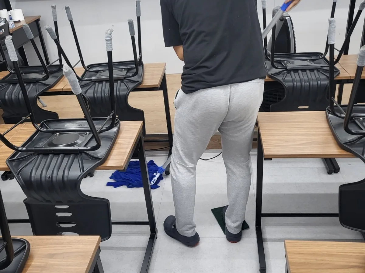 고령군 쌍림면 스터디카페 운영실·미팅룸 위생청소 사례 - 행진크린